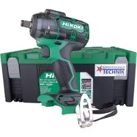 HiKOKI 18,0 Volt Akku Schlagschrauber WR18DH Basic 1/2" IP56 600Nm