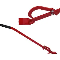 Wiltec Stammwender für Stämme bis 250 mm, universelle Fällhilfe unterstützt Motorsägen, Wendehilfe mit Wendehaken
