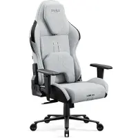 Diablo Chairs Diablo X.One Prime Gaming Stuhl Bürostuhl Schreibtischstuhl mit Kühlfunktion, Größe Normal, Farbe Grau