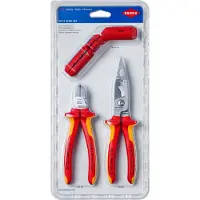 Knipex 00 31 30 BK V01, Orange, Rot, 167 mm, 33 mm, 340 mm, 540 g, 3 Werkzeug