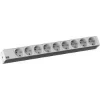 Bachmann 9x UTE, 2m, 2 m, Grau, Kunststoff