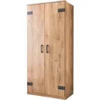 Wimex Kleiderschrank Liverpool Schlafzimmerschrank im Industrie-Design 90x58x199cm Plankeneiche Graphit
