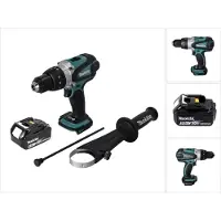 Makita DHP 458 T1 Akku Schlagbohrschrauber 18 V 91 Nm + 1x Akku 5,0 Ah - ohne Ladegerät