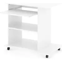 Vicco Schreibtisch Harm Weiß 80 x 50 cm, Model 30279