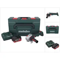 Metabo WB 18 LT BL 11-125 Quick Akku Winkelschleifer 18 V 125 mm Brushless + 1x Akku 5,5 Ah + Ladegerät + metaBOX