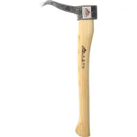 Stubai Handsappie Nature | 450 mm, 760 g Kopfgewicht | Sappel mit Stiel aus hochwertigem Eschenholz | Wendehaken gesenkgeschmiedet | zum Aufnehmen und Transportieren von Holzstücken