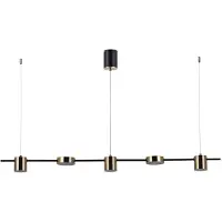 ITALUX LED-Pendelleuchte 30W REMDAL PND-16374-5-BK-4K