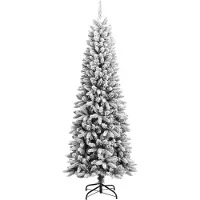 Syfax Künstlicher Weihnachtsbaum Beschneit 210 cm PVC&PE