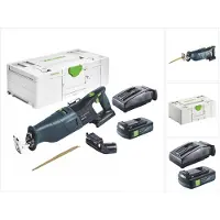 Festool RSC 18 EB-Basic Akku Säbelsäge 18 V Brushless + 1x Akku 3,0 Ah + Ladegerät + Systainer