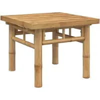 vidaXL Couchtisch 45x45x35 cm Bambus