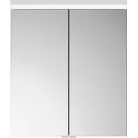 Burgbad Lin20 Spiegelschrank LED-Beleuchtung,2 Türen, 600x700x170mm
