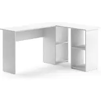 Vicco Eckschreibtisch Carlo Weiß 136 x 112 cm, Model 34832