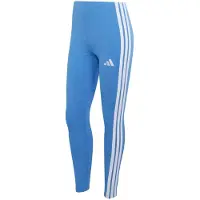 Adidas Trainingstights "ESSENTIALS 3-STREIFEN COTTON LEGGINGS" sportlicher Look mit 3-Streifen, aus Baumwolle und Elasthan