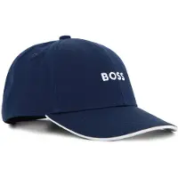 BOSS Kids Cap aus Baumwoll-Twill mit Logo-Stickerei Grösse 54