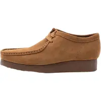 Clarks Wallabee 26188317 7, Schnürschuhe in Braun für Herren, Größe 41