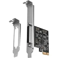 Axagon PCEA-P1N PCIe-Adapter mit 1x Parallel-Ports - ASIX AX99100 Chipsatz