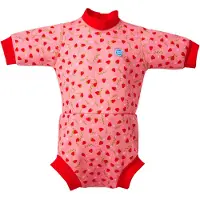 Splash About Neoprenanzug - Happy Nappy - Strawberry Field - - 1-2 Jahre (80-92) - Neoprenanzüge