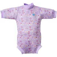 Splash About Neoprenanzug - Happy Nappy - Lilac Spring - - 1-2 Jahre (80-92) - Neoprenanzüge