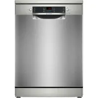 Bosch Serie 2 SMS26AI01F, Freistehend, Standardgröße (60 cm), Edelstahl, Edelstahl, Tasten, 1,75 m