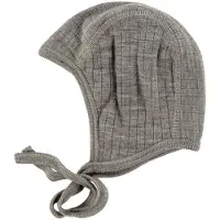 Joha Babymütze Merinowolle, Sesame Melange, 41