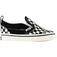 Vans Jungen Sneaker Slip-on V Geo - Zwart - Größe 23,5