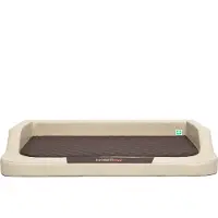 HOBBYDOG Orthopädisches Hundebett "Medico Standard" L - 94x62x15cm - gesund & komfortabel, 2 Schichten Schaumstoff, , ideal für ältere Hunde