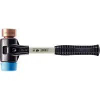 HALDER SchonhammerSimplex Fiber. 30mm TPE-soft/Kupf.