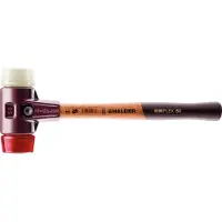 HALDER SIMPLEX Schonhammer Ø 30 mm Plastik rot / Nylon mit Tempergussgehäuse