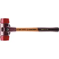 HALDER Schonhammer Durchmesser 30mm 345g Simplex mit Schlageinsatz Kunststoff rot - 3006030