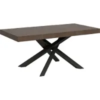 Itamoby Ausziehtisch 200/460x90 cm Volantis Walnuss Beine anthrazit