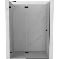 Mexen Lunar Duschdrehtüren links 140 cm, transparent, schwarz - 834-140-000-70-00-L