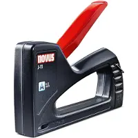 Novus Dahle J-11 - Heftzange - Schwarz - Rot - CE - Pneumatisch - 150 g