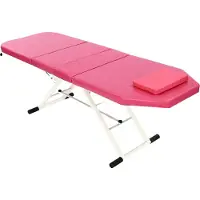 OEM Massagebett, verstellbares Design, professionelle Nutzung, Rosa