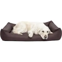 HOBBYDOG Hundebett "Eco" XXL – 105×75 cm, extra groß & komfortabel, wasserfest, Schlafplatz, Hundekissen , für große Hunde