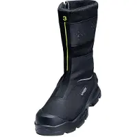 Uvex 3 Sicherheitsschuh Reißverschlussstiefel S3L, schwarz schwarz 52