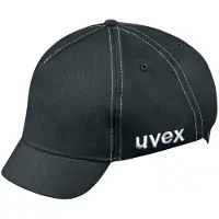 Uvex Anstoßkappe u-cap sport, EN 812, kurzer Schirm, Dämpfung, schwarz