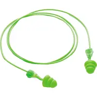 Moldex Gehörschutzstöpsel Twisters Trio Cord 645101, EN 352-2, SNR 33 dB, wiederverwendbar, mit Kordel, 50 Paar