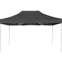 vidaXL Profi-Partyzelt Faltbar Aluminium 4,5x3 m Anthrazit