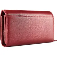 The Chesterfield Brand Geldbörse Arvento Wallet Red dunkelrot