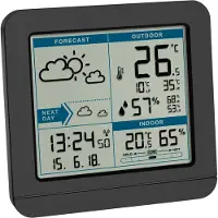 TFA-Dostmann Wetterstation SKY, schwarz, 35.1152.01,