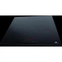 Continental Edison CETI3B28 Induktionskochfeld mit 3 Kochzonen. 6600 W – 3 Booster – 3 Timer – Schwarz