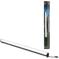Paulmann Plug & Shine Boden-Lichtleiste 93922 86 cm - , 93922, dimmbar, Schwarz, Metall, Modern