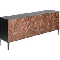 P&b Sideboard Desert Walnussfarben/Schwarz