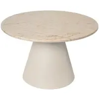 Broste Copenhagen Miro Tisch Ø75cm beige