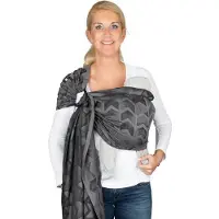 Hoppediz Babytragetuch Ring-Sling kbA-Qualität