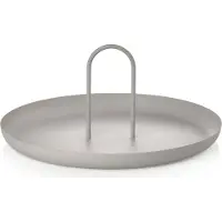 Zone Denmark Tablett Singles Warm Grey 30 cm