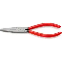 Knipex 30 11 190, Spitzzange, 7 mm, 5 cm, Stahl, Kunststoff, Rot
