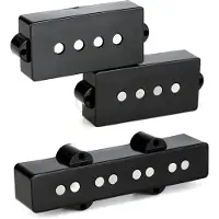 Fender Yosemite P/J Set Schwarz