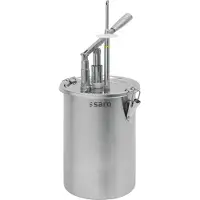 Saro PD-019, Edelstahl, Edelstahl, 4500 ml, 180 mm, 180 mm, 420 mm
