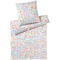 Elegante Mako-Jersey-Bettwäsche-Garnitur Gentle Jersey Farbe Blau Größe 135x200+80x80